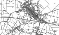 Old Map of Thame, 1919