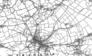 Old Map of Thaxted, 1876 - 1896