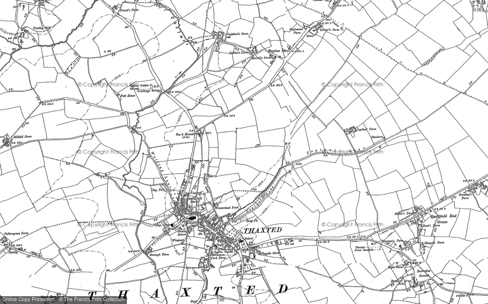 Thaxted, 1876 - 1896