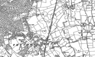 Old Map of Theydon Bois, 1895