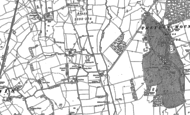 Old Map of Theydon Garnon, 1895