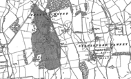 Old Map of Theydon Mount, 1895