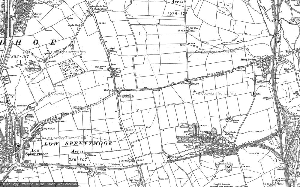 Old Map of Historic Map covering Skibbereen in 1896