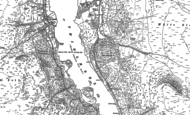 Old Map of Thirlmere, 1898