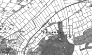 Old Map of Thonock Lane Fm, 1885 - 1905