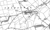 Old Map of Thoresway, 1887