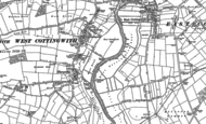 Old Map of Thorganby, 1889 - 1890