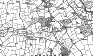 Old Map of Thorington, 1883