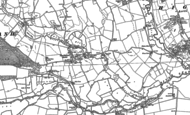 Old Map of Thorington Street, 1884 - 1902