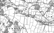 Old Map of Thorley, 1907