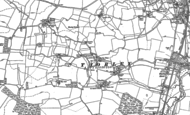Old Map of Thorley, 1915