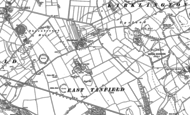 Old Map of Thornborough, 1890 - 1891