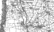 Old Map of Thorne, 1905