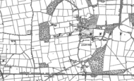 Old Map of Thorney, 1885 - 1900