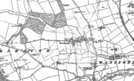Old Map of Thornhaugh, 1885