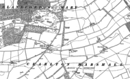 Old Map of Thornicombe, 1887