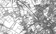 Old Map of Thornton Heath, 1894 - 1895