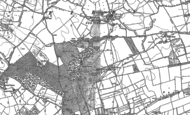 Old Map of Thorp Perrow, 1891