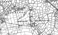 Old Map of Thorpe, 1884