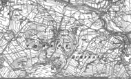 Old Map of Thorpe, 1907