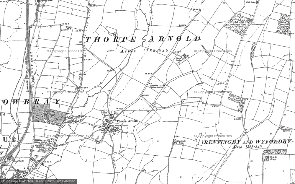 Thorpe Arnold, 1884 - 1902