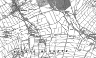 Old Map of Thorpe Bassett, 1889 - 1890