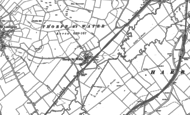 Old Map of Thorpe by Water, 1899 - 1902
