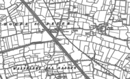Old Map of Thorpe Culvert, 1887