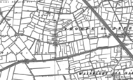 Old Map of Thorpe Fendykes, 1887