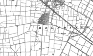 Old Map of Thorpe Latimer, 1887 - 1903