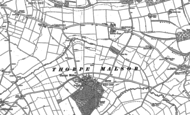 Old Map of Thorpe Malsor, 1884 - 1885