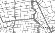 Old Map of Thorpe Tilney Dales, 1887
