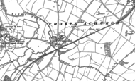 Old Map of Thorpe Waterville, 1885 - 1899