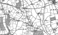 Old Map of Thorrington, 1896