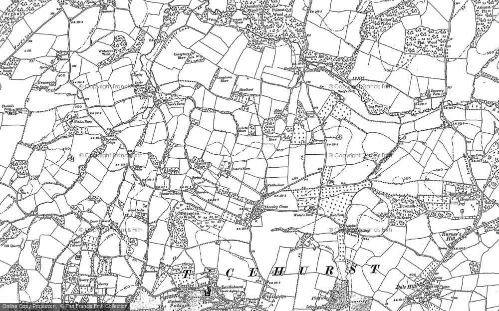 Three Leg Cross, 1908