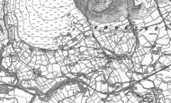 Old Map of Threlkeld, 1898