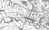Old Map of Thropton, 1896