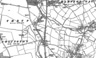 Old Map of Thrupp, 1898