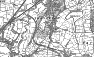Old Map of Thrybergh, 1890 - 1891