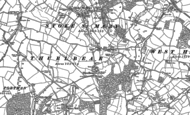 Old Map of Thurlbear, 1886 - 1903