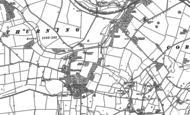 Old Map of Thurning, 1885