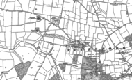 Old Map of Thursford, 1885