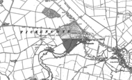 Old Map of Tickencote, 1885 - 1903