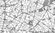 Old Map of Tidbury Green, 1886 - 1903