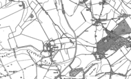 Old Map of Tidcombe, 1922 - 1923