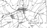 Old Map of Tilshead, 1899