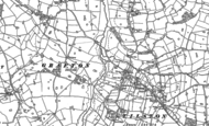 Old Map of Tilston, 1897 - 1909