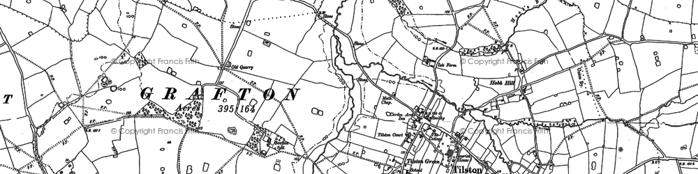 Old map of Hob Hill in 1897