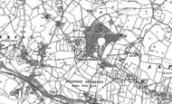 Old Map of Tilstone Fearnall, 1897