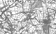 Old Map of Timbersbrook, 1897 - 1898